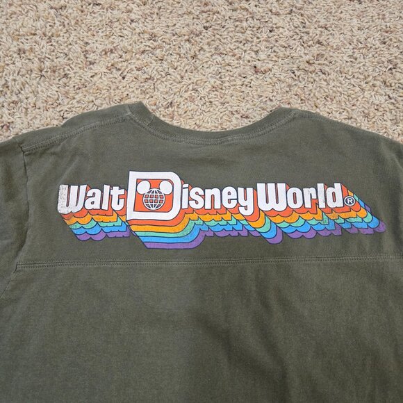 Disney Parks Walt Disney World Green T-Shirt Size Adult Size Medium - Picture 4 of 7